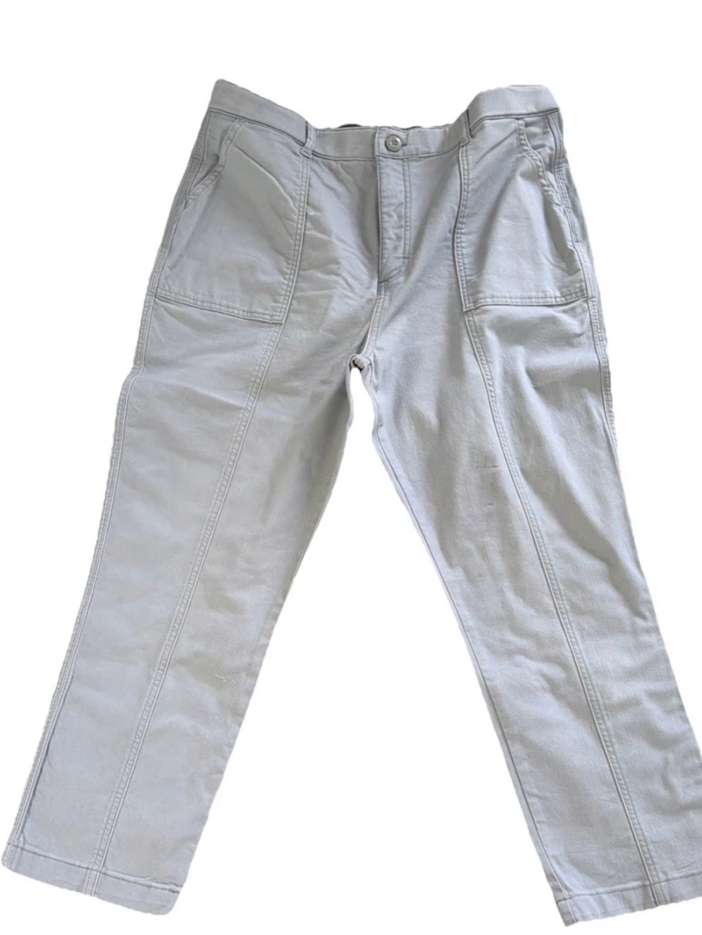 LEE Women’s Regular Fit Straight Leg High Rise Capri Pants Size 14R
